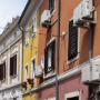 Colourful Koper houses